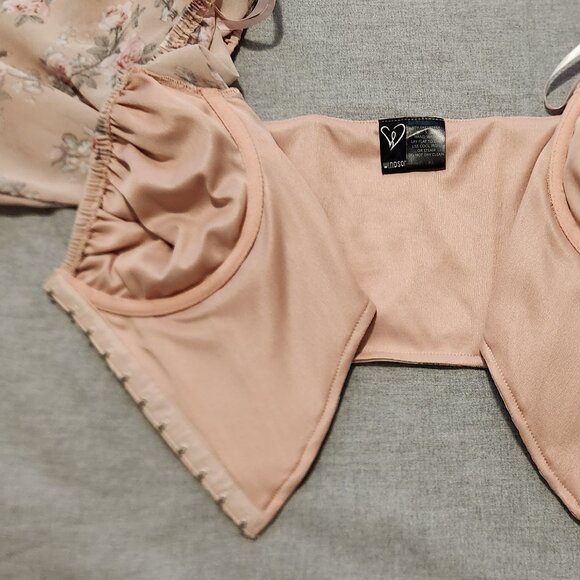 Floral Corset Style Blouse - Picture 5 of 8